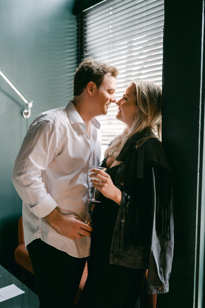 Editorial inspired engagement photos
