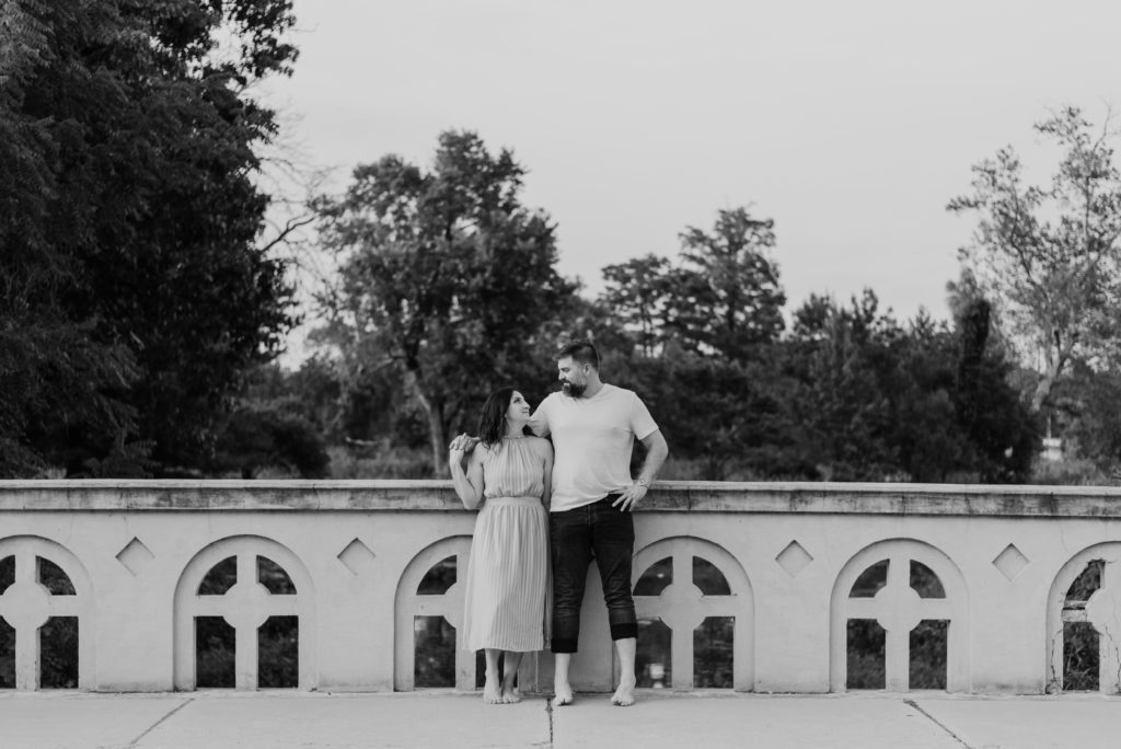 An adventure engagement session in St. Louis, MO.