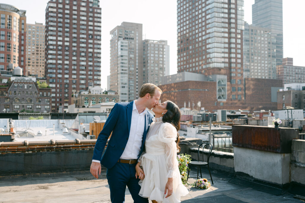 Manhattan elopement photos on the Upper East Side