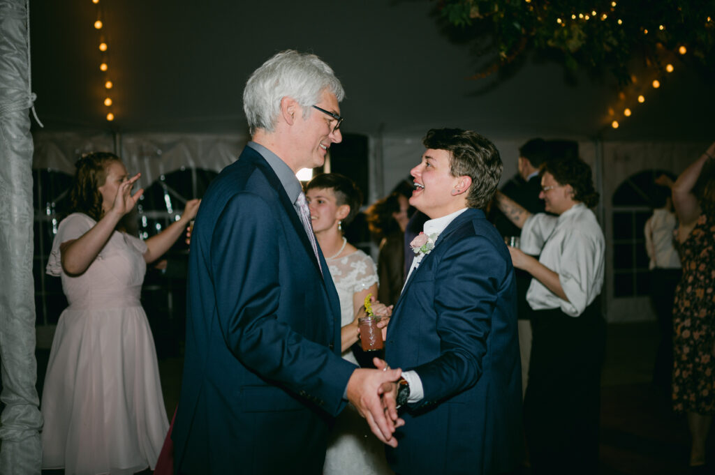 LGBTQ+ wedding reception photos