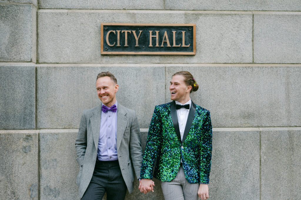 City Hall Chicago elopement
