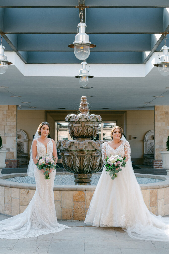 The Drake Oak Brook wedding portraits