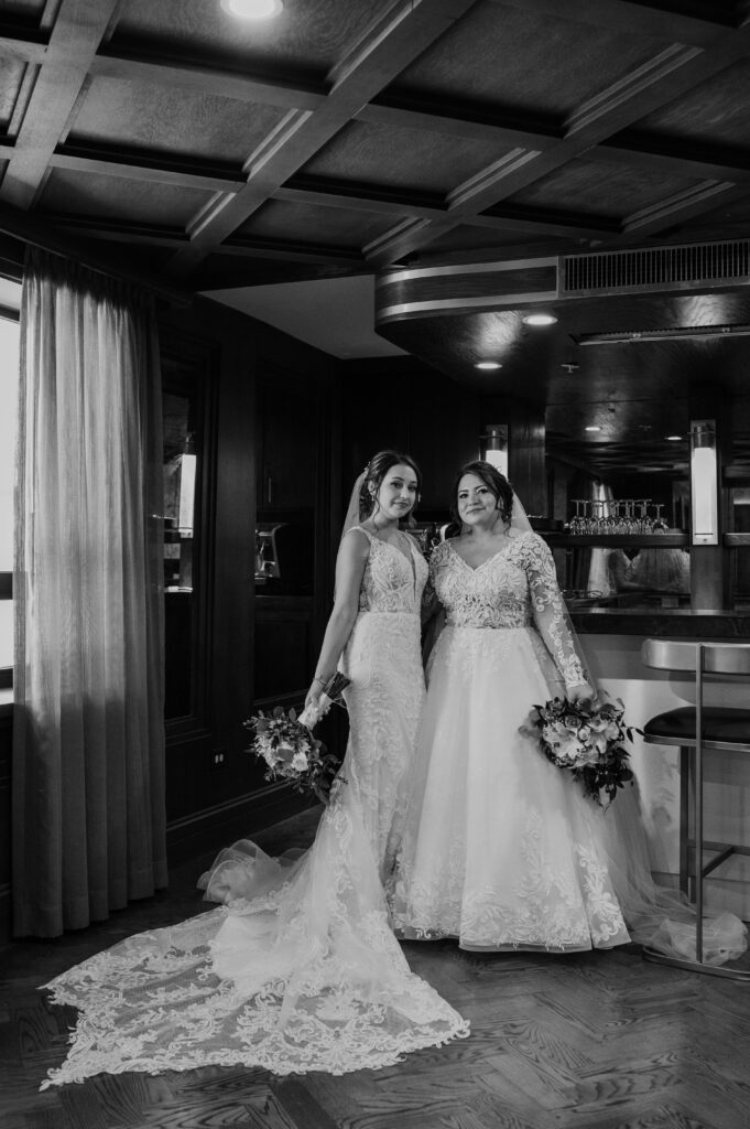 The Drake Oak Brook wedding portraits