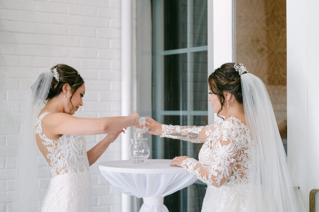 The Drake Oak Brook wedding ceremony