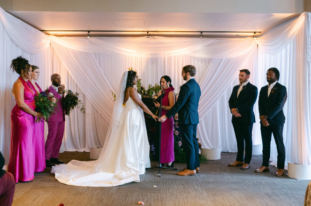 River Roast wedding ceremony