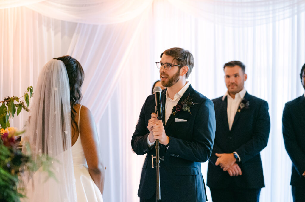 River Roast wedding ceremony