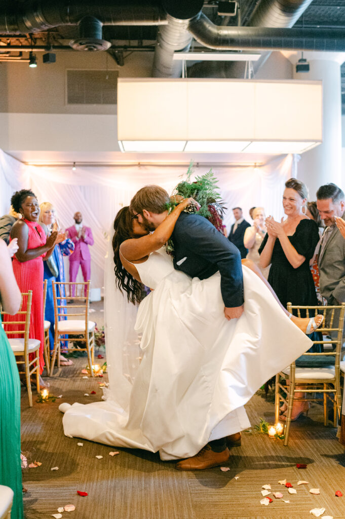 River Roast wedding ceremony