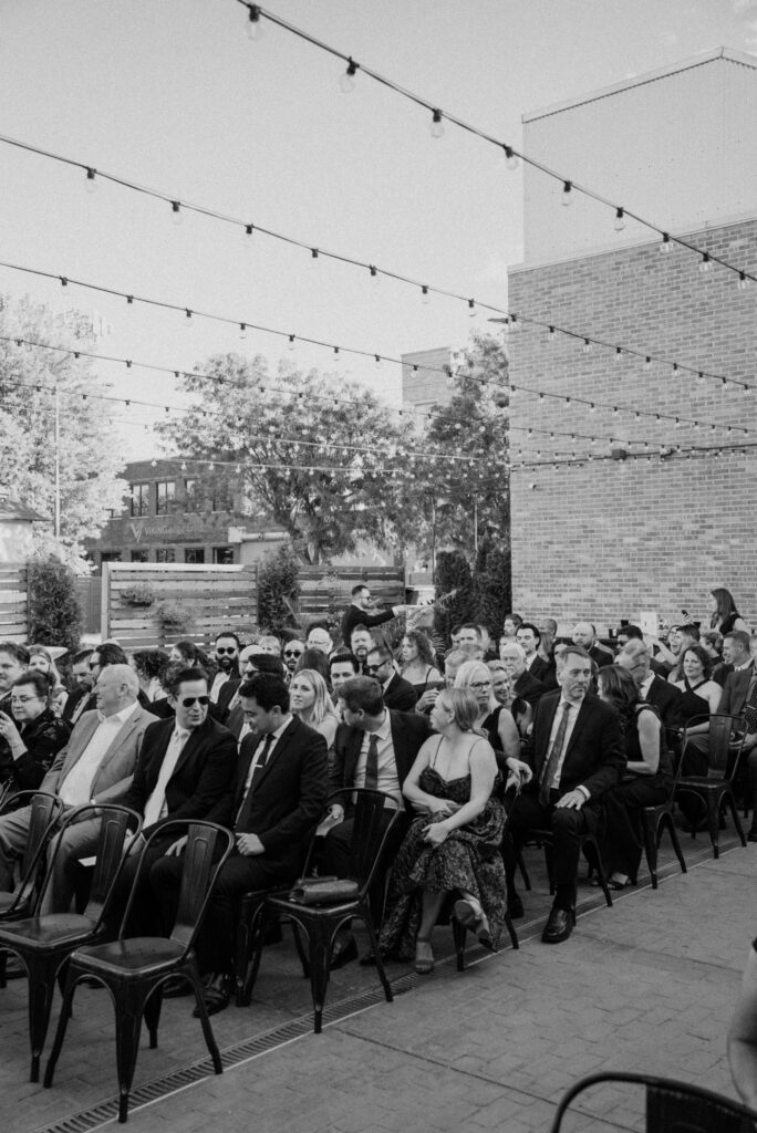 The Carter Chicago wedding ceremony