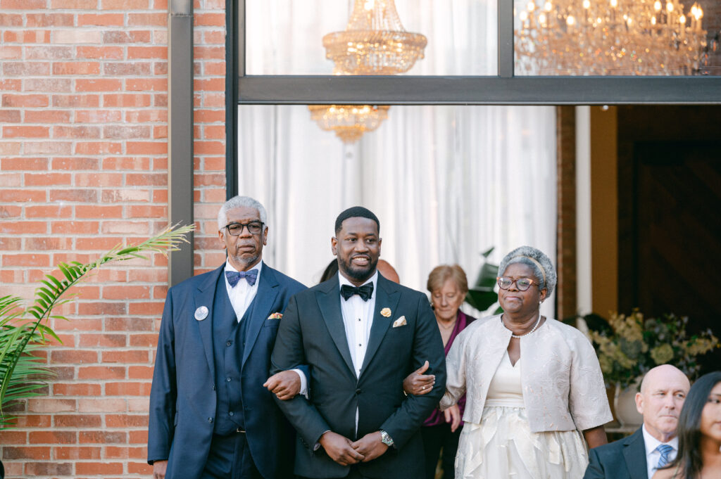 The Carter Chicago wedding ceremony