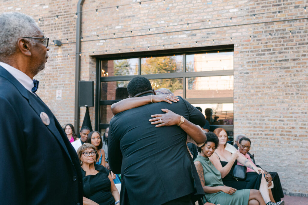 The Carter Chicago wedding ceremony