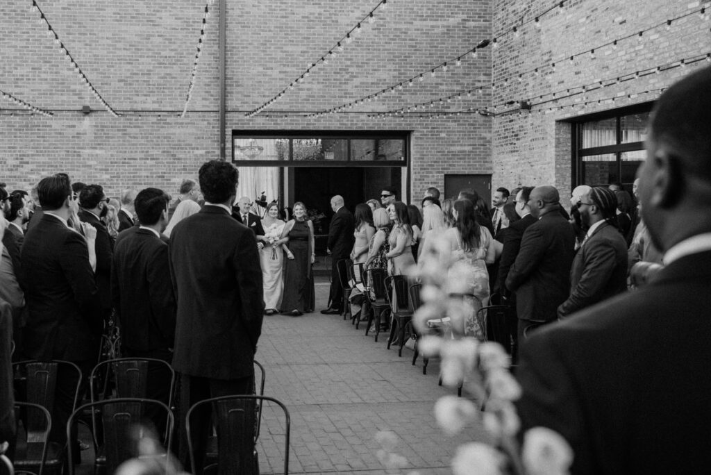 The Carter Chicago wedding ceremony