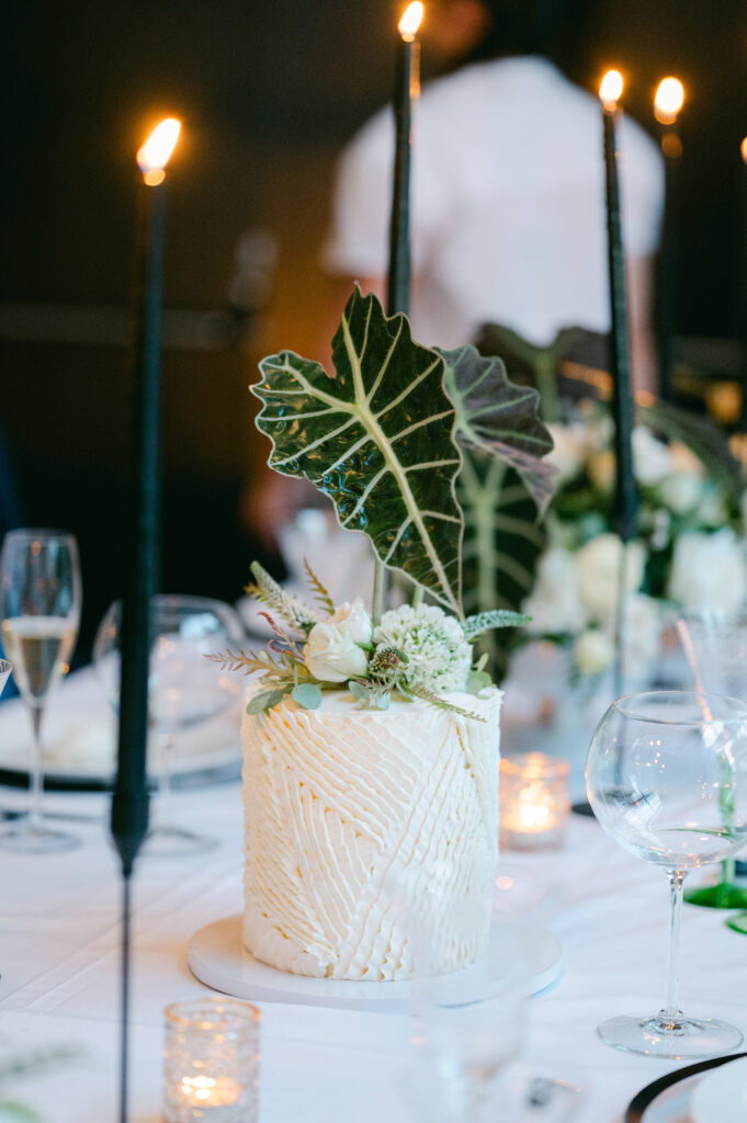 The Wit Hotel wedding cake