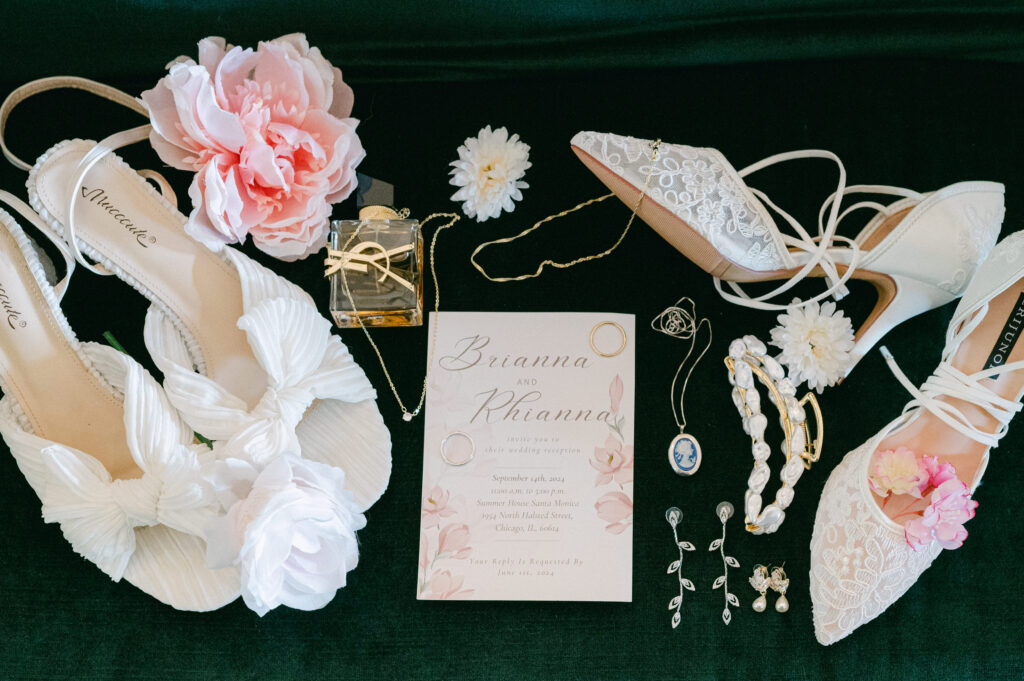 Wedding details at Colvin House, Chicago