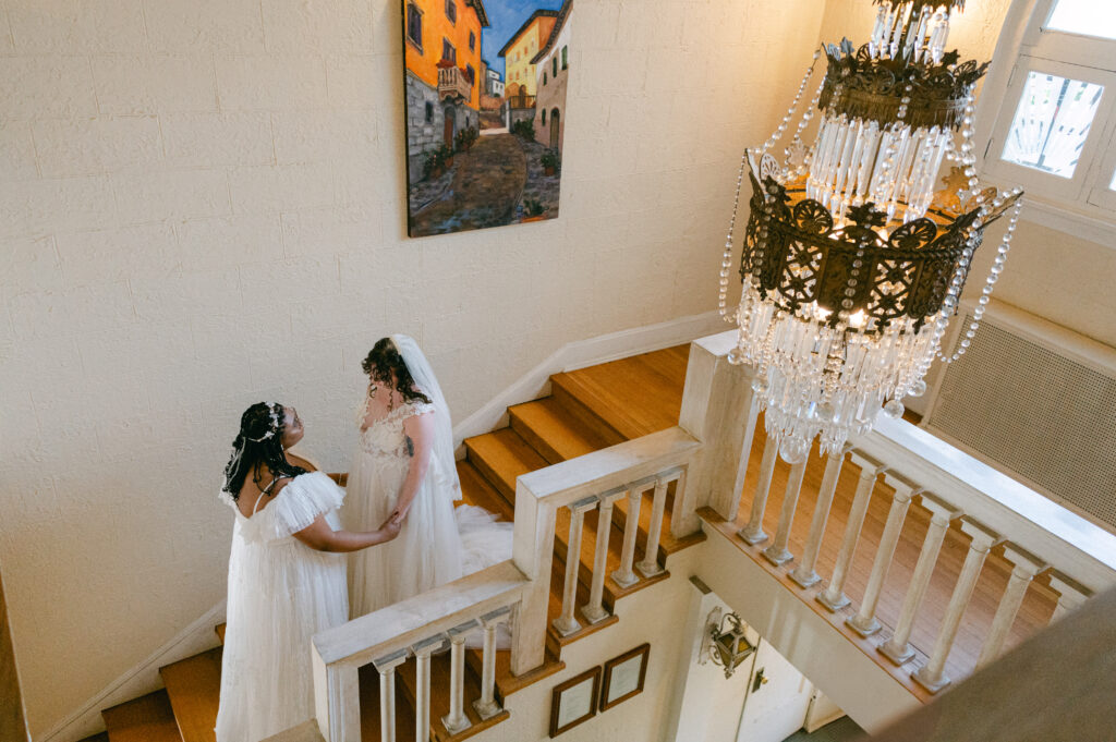 Wedding portraits at Colvin House, Chicago