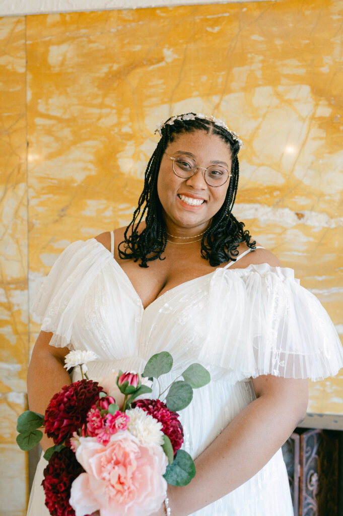 Wedding portraits at Colvin House, Chicago