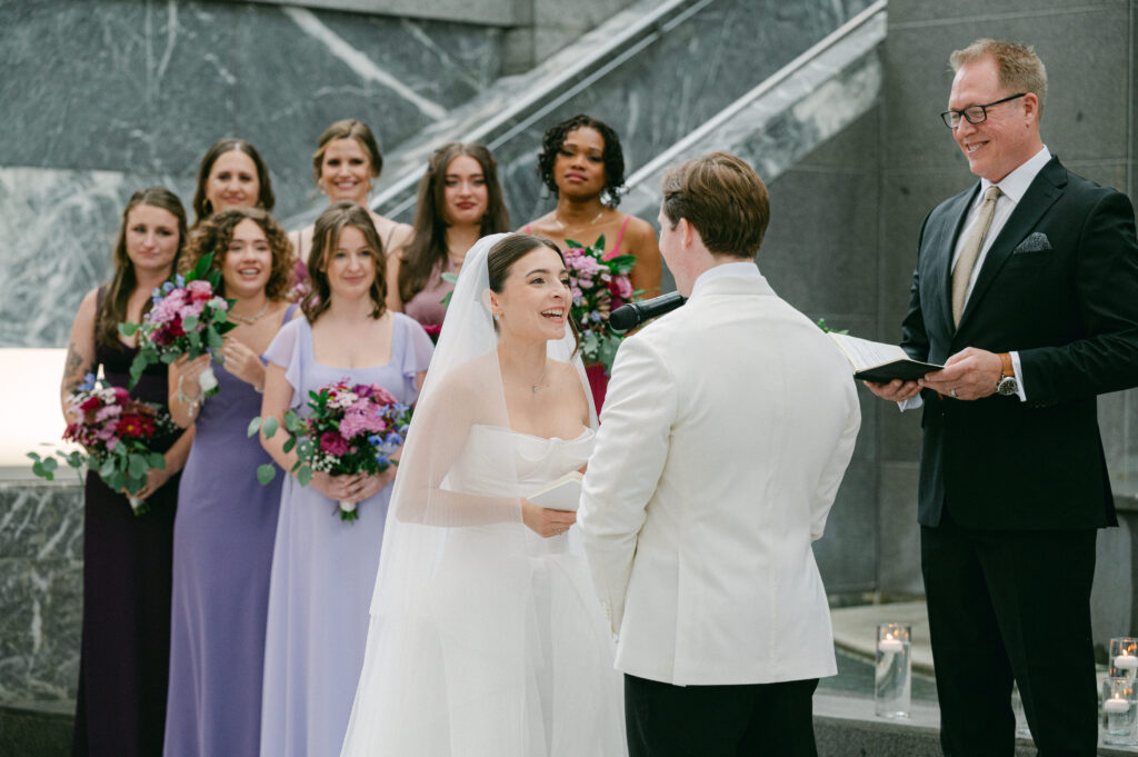 Pazzo's wedding ceremony