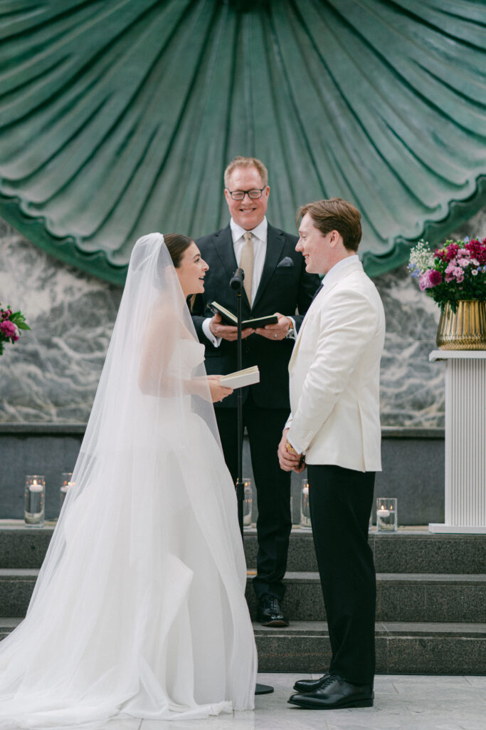 Pazzo's wedding ceremony