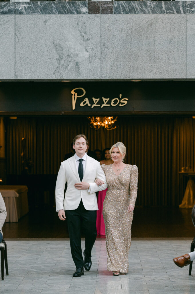 Pazzo's wedding ceremony