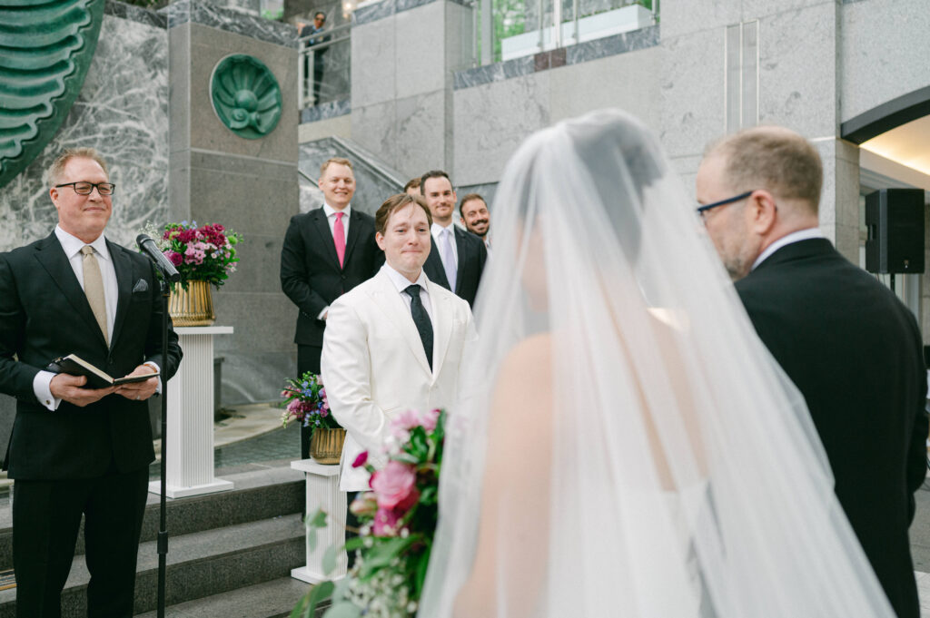 Pazzo's wedding ceremony