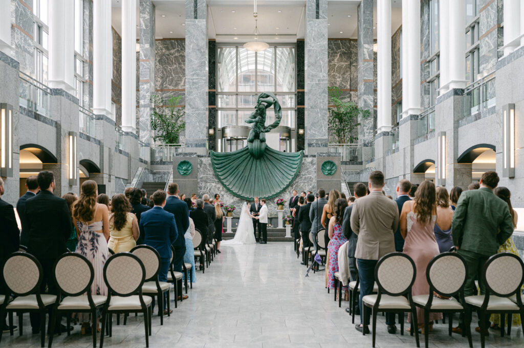 Pazzo's wedding ceremony