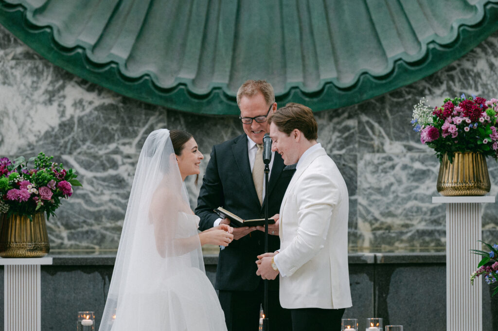 Pazzo's wedding ceremony