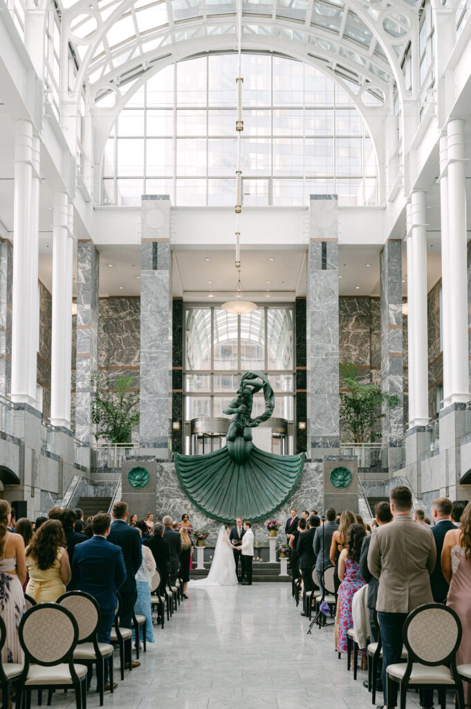 Pazzo's wedding ceremony