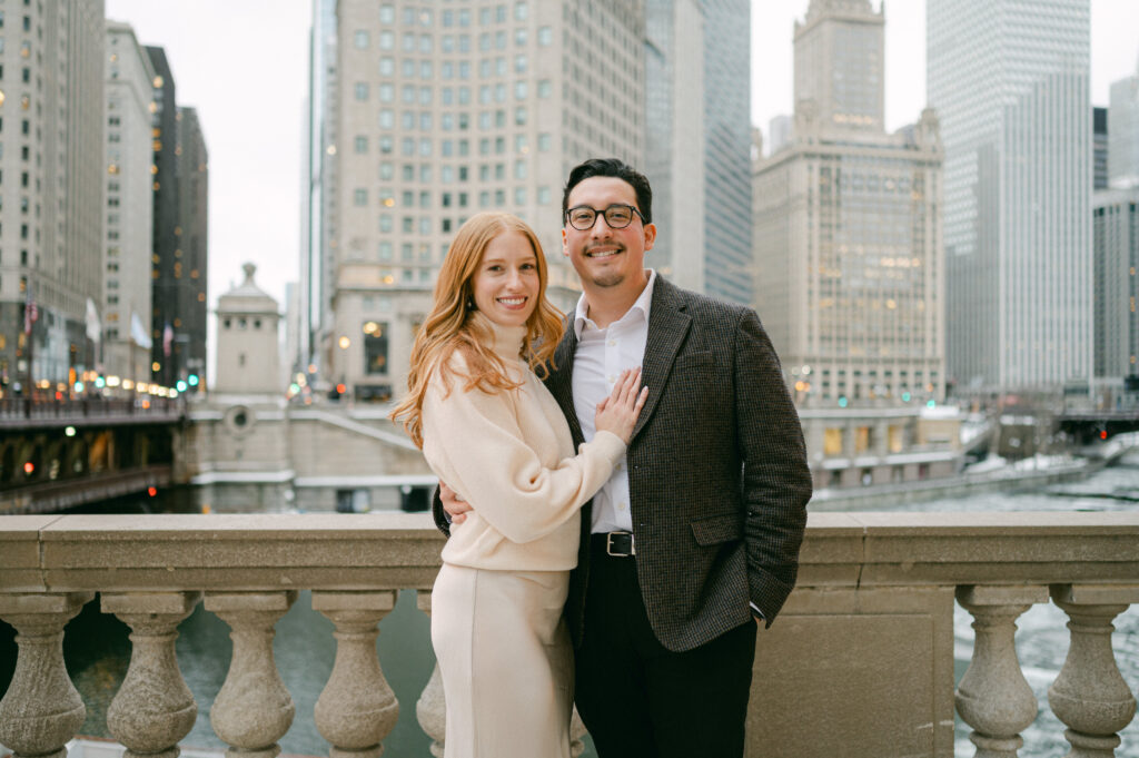 Chicago Winter Engagement Photos