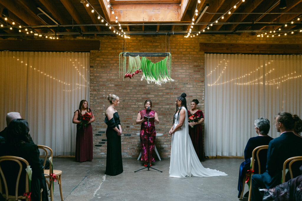 Wedding photos at The Arbory in Chicago