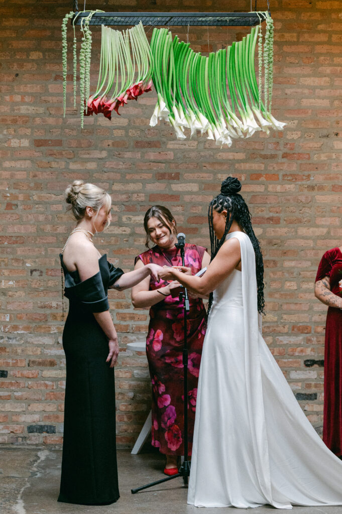 Ceremony at The Arbory in Chicago