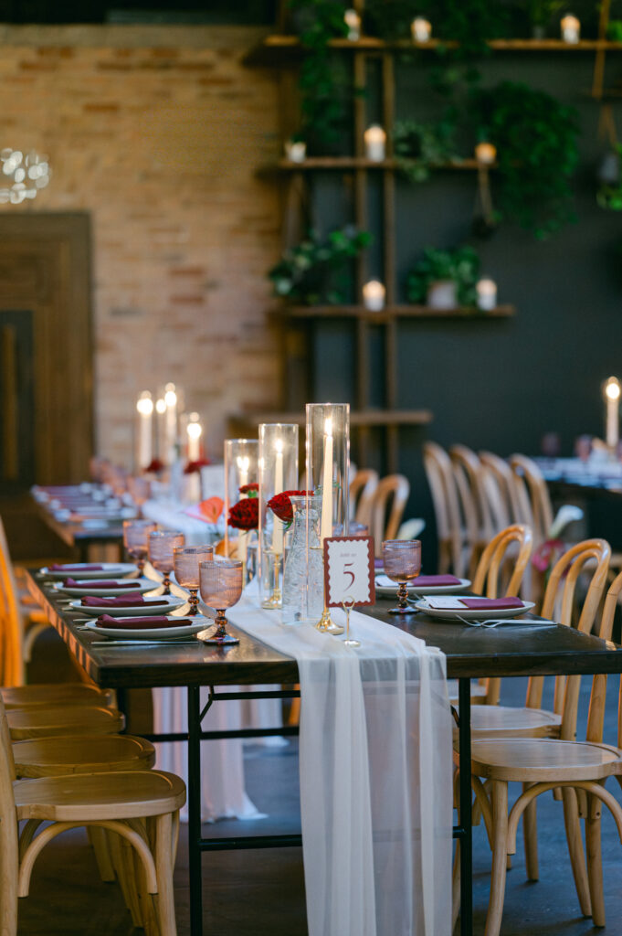 Details at The Arbory wedding