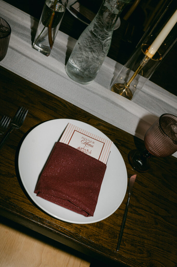 Details at The Arbory wedding