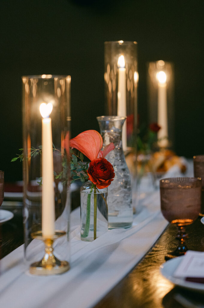 Details at The Arbory wedding