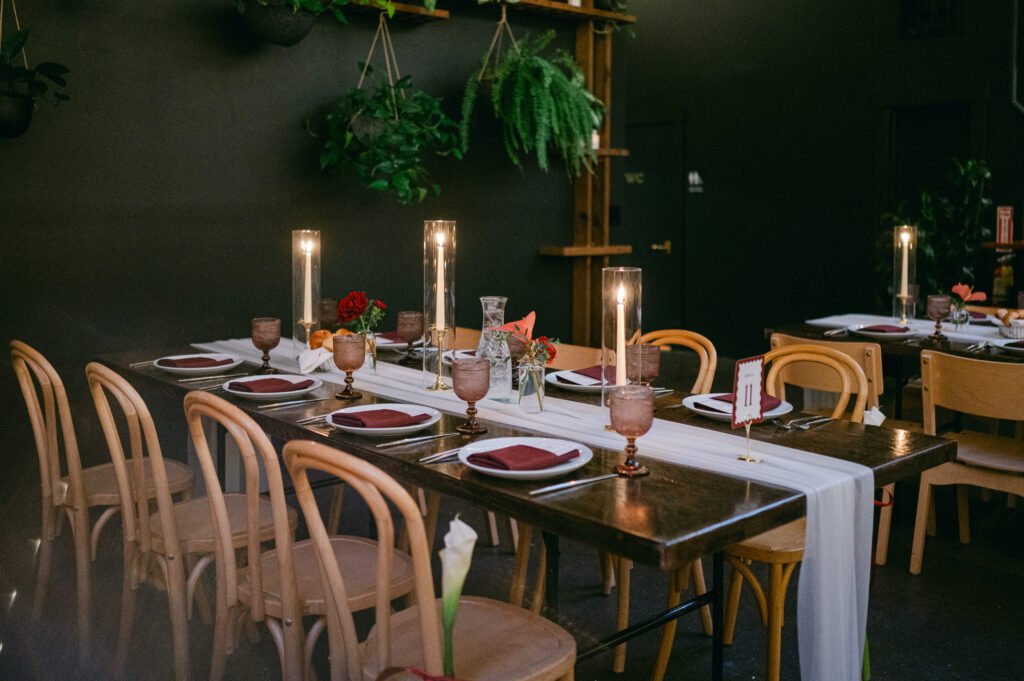 Details at The Arbory wedding