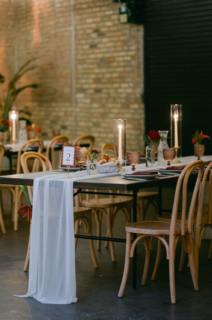 Details at The Arbory wedding