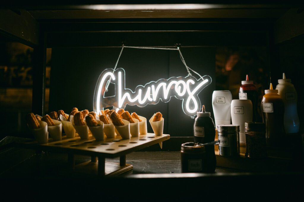 Wedding Churro cart