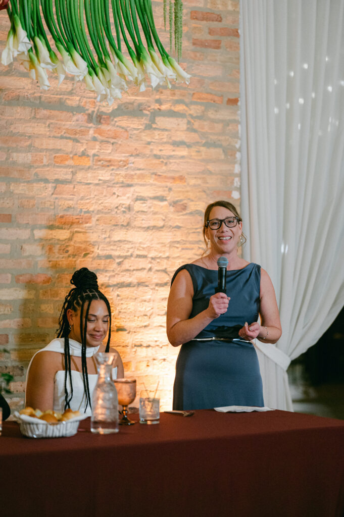Toasts at The Arbory wedding in Chicago