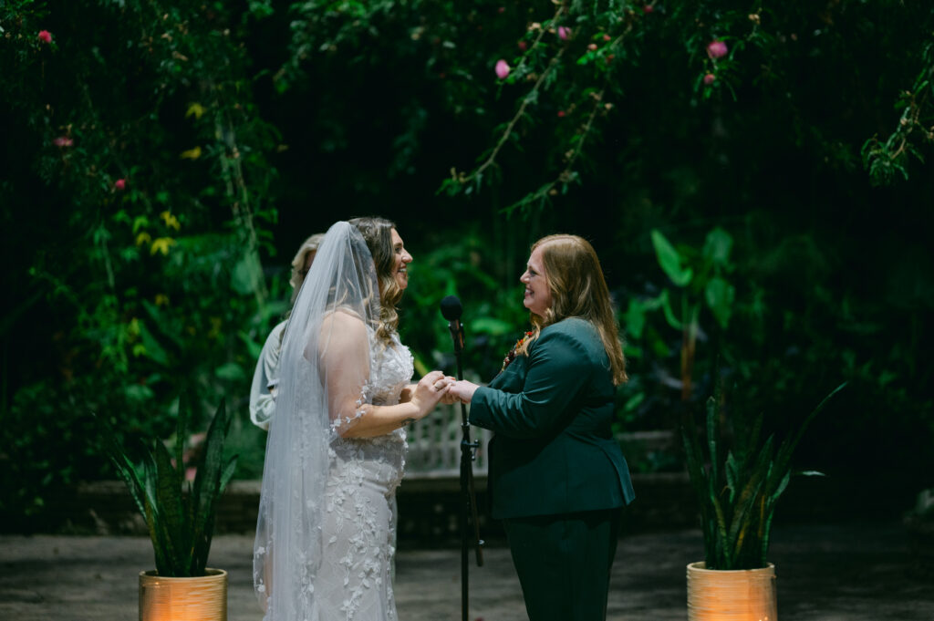 Garfield Park Conservatory wedding ceremony