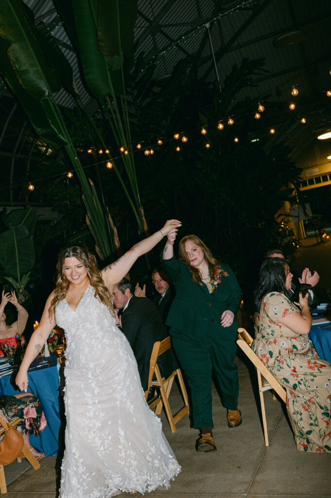 Garfield Park Conservatory wedding reception