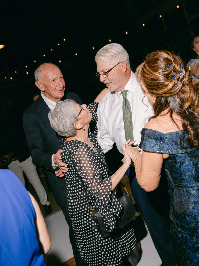 Dance floor at Garfield Park Conservatory wedding