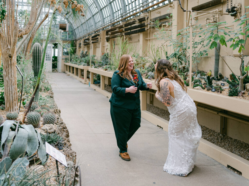 Garfield Park Conservatory wedding photos