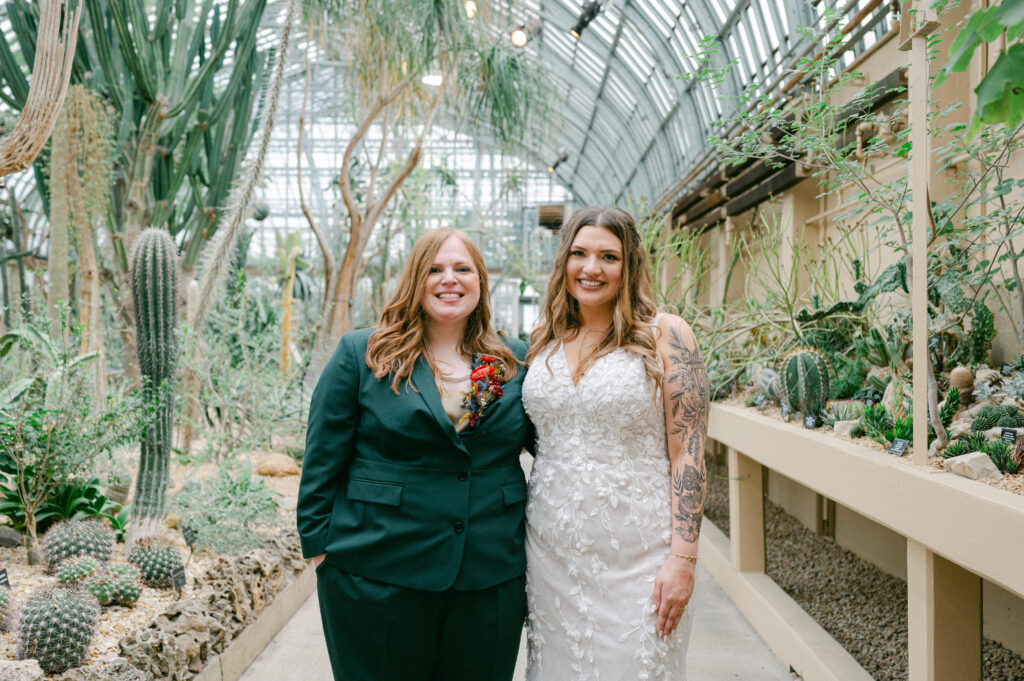 Garfield Park Conservatory wedding photos