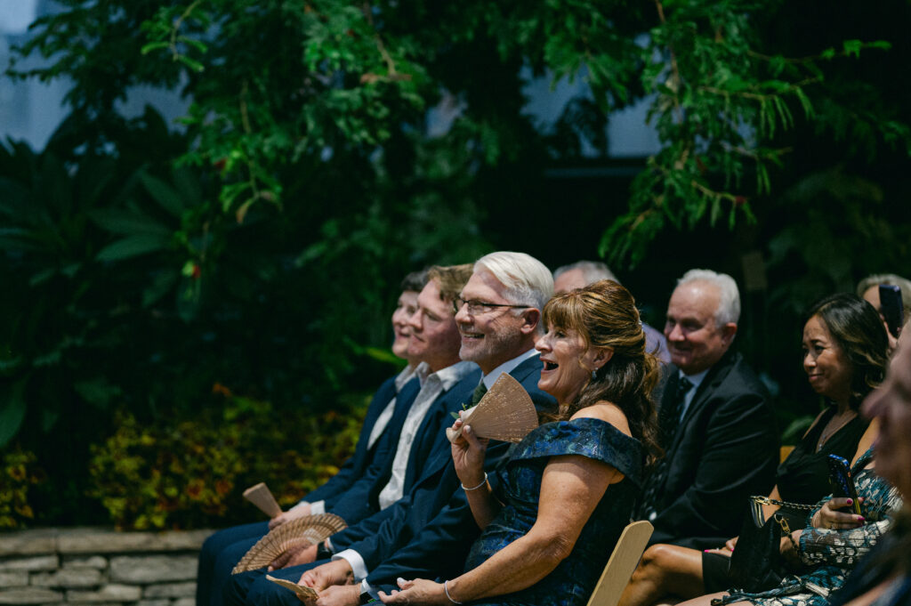 Garfield Park Conservatory wedding ceremony